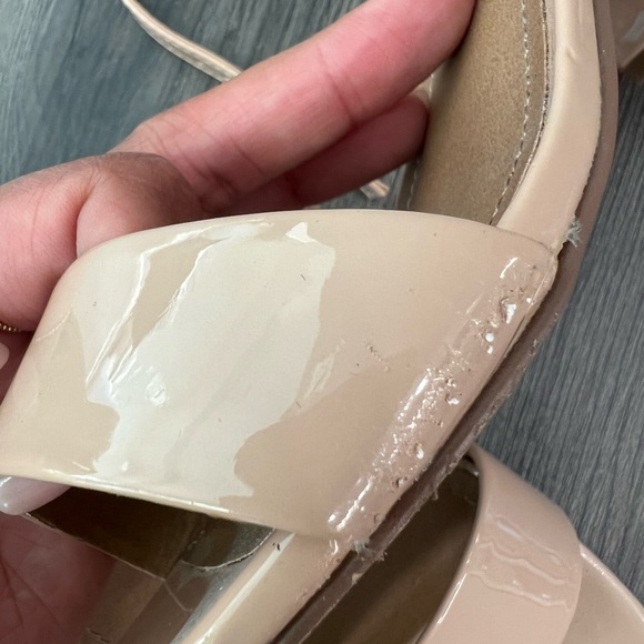 Steve Madden Women's Irenee Heeled Sandal, Pink Blush Patent, Size 10 - Picture 10 of 10